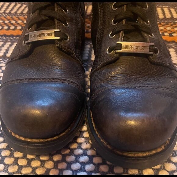 Harley-Davidson boots.  Zippered sz 10.5 main image 4